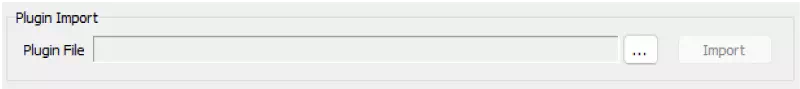 Plugin Import