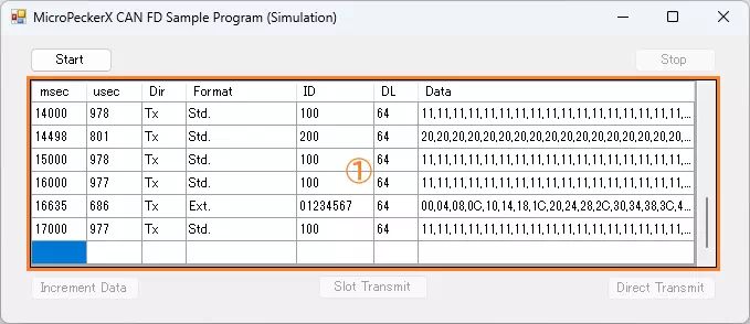 C++版 CANシミュレーションプログラム