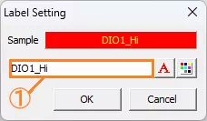 Label Setting Dialog