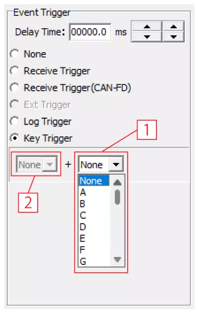 Log Trigger DataSetting