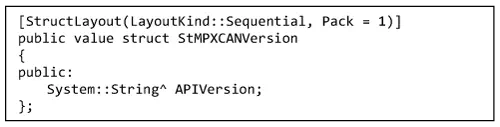 StMPXCANVersion