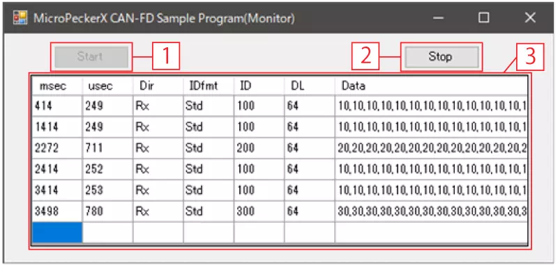 C++版モニタプログラム