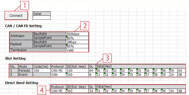 Excel版Settingシート