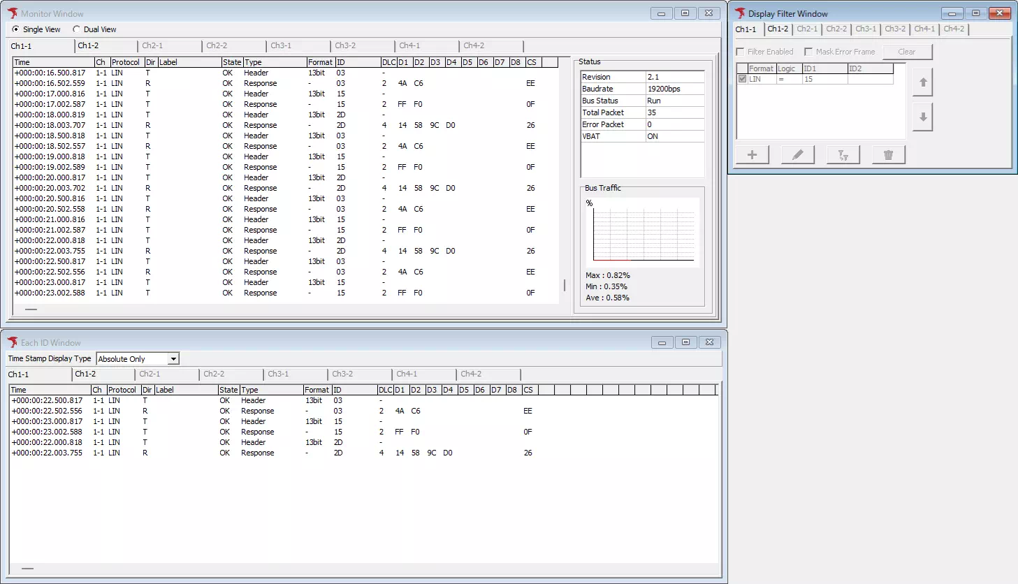 Display Filter Disable
