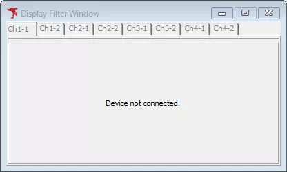 Device not connected.