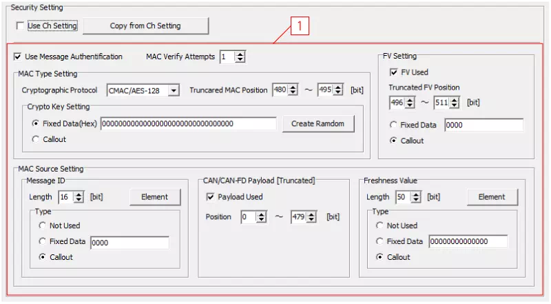 Security Setting Unchecked