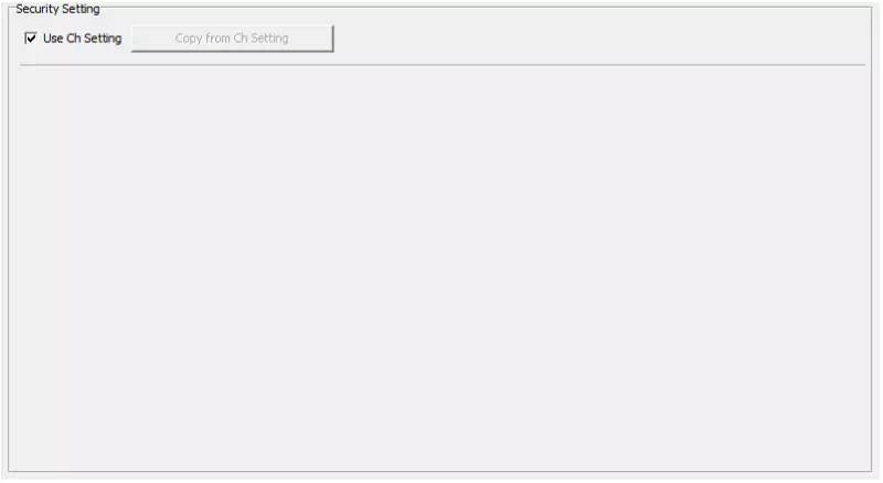Security Setting Checked